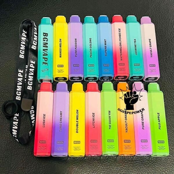 BGM VAPE 9000 DISPOSABLE - SG VAPE POWER SINGAPORE SHOP The BGM VAPE ULTRA 9000 DISPOSABLE , the puff up to 9K puffs , in our Vape Singapore Online Shop Ready Stock , get it now with us and same day delivery ! The BGM Vape 9000 Puffs is a long-lasting and convenient option for Singapore vapers . Experience the power of the mesh coil technology, enjoy up to 9000 puffs, and indulge in the best flavors ! Similar same as Lana Pen Plus 9000 , You must can trusted the taste and Size Easy to carry , best for Singapore Vapers ! 𝐁𝐆𝐌 𝐔𝐥𝐭𝐫𝐚, 𝐢𝐧𝐭𝐞𝐫𝐩𝐫𝐞𝐭𝐢𝐧𝐠 𝐭𝐡𝐞 𝐦𝐮𝐥𝐭𝐢𝐩𝐥𝐞 𝐜𝐡𝐚𝐫𝐦𝐬 𝐨𝐟 𝐯𝐚𝐩𝐢𝐧𝐠, 𝐚𝐥𝐥𝐨𝐰𝐬 𝐲𝐨𝐮 𝐭𝐨 𝐞𝐧𝐣𝐨𝐲 𝐭𝐡𝐞 𝐫𝐞𝐥𝐚𝐱𝐚𝐭𝐢𝐨𝐧 𝐚𝐧𝐝 𝐩𝐥𝐞𝐚𝐬𝐮𝐫𝐞 𝐨𝐟 𝐛𝐨𝐝𝐲 𝐚𝐧𝐝 𝐦𝐢𝐧𝐝. 𝐅𝐫𝐨𝐦 𝐟𝐫𝐮𝐢𝐭𝐲 𝐟𝐥𝐚𝐯𝐨𝐫𝐬 𝐭𝐨 𝐥𝐢𝐠𝐡𝐭 𝐭𝐞𝐚 𝐧𝐨𝐭𝐞𝐬, 𝐁𝐆𝐌 𝐔𝐥𝐭𝐫𝐚 𝐜𝐫𝐞𝐚𝐭𝐞𝐬 𝐚 𝐰𝐡𝐢𝐦𝐬𝐢𝐜𝐚𝐥 𝐰𝐨𝐫𝐥𝐝 𝐟𝐨𝐫 𝐲𝐨𝐮, 𝐥𝐞𝐭𝐭𝐢𝐧𝐠 𝐭𝐡𝐞 𝐯𝐚𝐩𝐨𝐫 𝐝𝐚𝐧𝐜𝐞 𝐚𝐭 𝐲𝐨𝐮𝐫 𝐟𝐢𝐧𝐠𝐞𝐫𝐭𝐢𝐩𝐬 𝐚𝐧𝐝 𝐲𝐨𝐮𝐫 𝐡𝐞𝐚𝐫𝐭 𝐟𝐨𝐥𝐥𝐨𝐰 𝐭𝐡𝐞 𝐫𝐡𝐲𝐭𝐡𝐦 𝐨𝐟 𝐭𝐡𝐞 𝐯𝐚𝐩𝐨𝐫. 𝐁𝐆𝐌 𝐔𝐥𝐭𝐫𝐚, 𝐬𝐭𝐚𝐫𝐭 𝐭𝐡𝐞 𝐯𝐚𝐩𝐢𝐧𝐠 𝐣𝐨𝐮𝐫𝐧𝐞𝐲 𝐰𝐢𝐭𝐡 𝐲𝐨𝐮, 𝐫𝐞𝐥𝐞𝐚𝐬𝐞 𝐲𝐨𝐮𝐫𝐬𝐞𝐥𝐟 𝐚𝐧𝐝 𝐞𝐧𝐣𝐨𝐲 𝐭𝐡𝐞 𝐩𝐮𝐫𝐞 𝐯𝐚𝐩𝐢𝐧𝐠 𝐟𝐮𝐧! Specifications : 100% Original Product Capacity : 12ml Puff : 9000 Puffs Mesh Coil Battery : 600mAh Charging : Rechargeable with Type C ⚠️BGM VAPE 9000 FLAVOUR LINE UP⚠️ Yacult Orange Jasmine Tea Mango Melon Litchi Ice Yacult Grape Tie Guan Yin Luch Ice Superb Mint Fuji Apple Pure Passion Peach Oolong Double Melon Pure Grape Watermelon Lychee Taro Creamy Peach Lychee Watermelon Black Tea SG VAPE COD SAME DAY DELIVERY , CASH ON DELIVERY ONLY. TAKE BULK ORDER /MORE ORDER PLS CONTACT ME : SGVAPEPOWER VIEW OUR DAILY NEWS INFORMATION VAPE : TELEGRAM CHANNEL