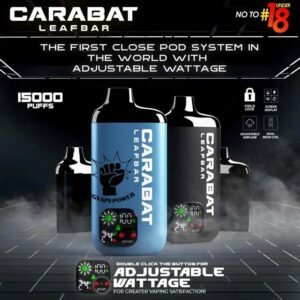 CARABAT LEAFBAR 15000 DISPOSABLE - SG VAPE POWER SINGAPORE SHOP The CARABAT LEAFBAR 15000 ( 15K Puffs ) DISPOSABLE VAPE Ready stock in singapore store sg online shop line up. The Kit 15k is starter kit & prefilled cartridge pod system design,  This kit is lasted production from CARABAT VAPE company, available 10 +plus flavour for singapore vaper choose!try it now! The new carabat leafbar 15000 puffs is ready stock in Singapore. The device is comes with starter kit and pod version. Battery device and flavor pod is included in starter kit package, the pod package only comes with pod. If you looking for big capacity vape device, the carabat is your first choice because it can support up to 15000 puffs per device! STARTER KIT Package Include : X1 Carabat Device Battery X1 Prefilled Pod 15k Puffs CARTRIDGE Package Include : X1 Prefilled Pod 15k Puffs Specifications: Nicotine 5 % Approx. 15000 Puffs Safety Child Lock Dual Mesh Coil Adjustable Airflow Rechargeable Battery (Type C Port) ⚠️CARABAT LEAFBAR 15K ( STARTER KIT & CARTRIDGE POD ) FLAVOUR LIST⚠️ Watermelon Tobacco Vanilla Double Guava Blackcurrant Lychee Rootbeer Vanilla Milkshake Blackcurrant Lychee Melon Mango Mango Shak Honeydew Energy Drink Pineapple Berry Citrus Watermelon Splash Popcorn Caramel Grape Gum Gold Mango Ice Fresh Watermelon Ice Gummy Gum Ice Grape Ice SG VAPE COD SAME DAY DELIVERY , CASH ON DELIVERY ONLY. TAKE BULK ORDER /MORE ORDER PLS CONTACT ME : SGVAPEPOWER VIEW OUR DAILY NEWS INFORMATION VAPE : TELEGRAM CHANNEL