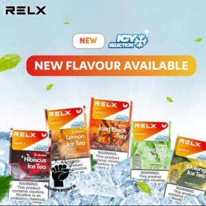 RELX INFINITY POD - SG VAPE POWER SINGAPORE SHOP RELX Infinity pod come in a wide range of flavors with a massive 2ml capacity for its pre-filled nicotine salt e-juice pods that lasts approximately 650 puffs. Discover out signature Menthol Xtra 5% Nicotine flavor, alongside popular options like Infinity Pod Watermelon Ice, Tangy Grape , Mint Freeze , Jasmine Green Tea, Strawberry Burst, and Oolong Tea. For those craving extra sweetness, you can also enjoy Root Brew or Dark Sparkle flavors. Specifications : Capacity: 2ml Life Span: 500-650 puff Package Include : 1 Pack of 3 Pods ⚠️RELX INFINITY POD COMPATIBLE WITH⚠️ DD Cube Device Relx Infinity Device Relx Phantom Device Relx Infinity 2 Device Lana Infinity Device Relx Artisan ⚠️RELX INFINITY POD FLAVOUR LINE UP⚠️ Blueberry Splash Crisp Apple Jasmine Green Tea Pink Guava Root Brew Honey Pomelo Fresh Peach Lychee Ice Lemon Zest Honeydew Melon Iced Latte White Coffee Thai Milk Tea Smooth Mango Orange Sparkle Strawberry Burst Dark Sparkle Lime Sparkle Banana Freeze Ludou Ice Lime Ice Taro Scoop Oolong Tea LongJing Tea Iced Black Tea Tangy Grape Watermelon Ice Menthol Xtra Mint Freeze Lemon Mint Rich Tobacco Classic Tobacco Menthol Extra 0mg Watermelon Ice 0mg SG VAPE COD SAME DAY DELIVERY , CASH ON DELIVERY ONLY. TAKE BULK ORDER /MORE ORDER PLS CONTACT ME : SGVAPEPOWER VIEW OUR DAILY NEWS INFORMATION VAPE : TELEGRAM CHANNEL