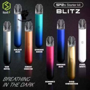 SP2 BLITZ DEVICE - SG VAPE POWER SINGAPORE SHOP The SP2 Blitz Device as known as SP2S, is all-in-one closed pod system produced by Spring Time. It powered by 350mAh built-in battery and equipped with transparent crystal pod flavour with BLITZ light. With pre-filled 2ml e-liquid, the SP2 brings an easy vape for portability and ease of use. SP2 has a vibration reminder after taking over 15 puff within 10min. The LED light indicator display red light during charging, and light off after the battery is fully charged. The LED light flashes 10 times to indicate low power. SP2 pod starter kit comes with rechargeable SP2s device usb Type C cable. The magnet on both battery and pod cartridge for easy plug and play. Specification: Built-in Battery 350mAh Maximum Wattage: 10-15W Magnetic Pod Connection Full Charge 40min last up to 300-500 puff ⚠️SP2 DEVICE COMPATIBLE POD WITH⚠️ SP2 POD LANA POD ZEUZ POD ZENO POD GENESIS POD R-ONE POD KIZZ POD J13 POD ⚠️SP2 DEVICE COLOUR LINE UP⚠️ Pearl White Quasars Green Samurai Blue Romance Red Gold Generation Gun Metal Galaxy Blue Sunset Shadow SG VAPE COD SAME DAY DELIVERY , CASH ON DELIVERY ONLY. TAKE BULK ORDER /MORE ORDER PLS CONTACT ME : SGVAPEPOWER VIEW OUR DAILY NEWS INFORMATION VAPE : TELEGRAM CHANNEL