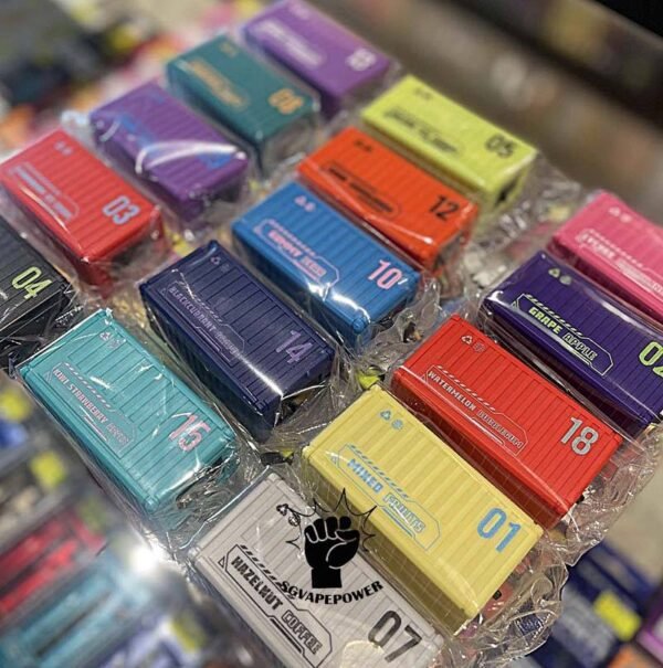 VAPEBOXX 12000 DISPOSABLE - SG VAPE POWER SINGAPORE SHOP The VAPEBOXX 12000 Puffs disposable from VAULT VAPE Company , Ready stock at our Vape singapore sg shop on sale. It's an innovative addition to the vaping market, offering an impressive puff capacity of 12,000 hits with a 5% nicotine concentration. Overall, the VAPE BOXX 12000 Puffs disposable appears to combine a high puff count with several user-friendly features, making it an appealing choice for vapers seeking convenience, performance, and customization options. Specifition : Nicotine Strength: 50mg ( 5% ) Smart Screen Display Hidden Foldable TIP Explosive Cloud Adjustable Airflow Convenient Landyard Compatible ⚠️VAPEBOXX 12000 FLAVOUR LIST⚠️ Hazelnut Coffee Honeydew Melon Gummy Bear Grape Yogurt Double Mango Solero Ice Cream Energy Bull Strawberry Ice Cream Grape Apple Mixed Fruits Sour Bubblegum Original Yakult Grape Sparkling Green Apple Sparkling Lychee Sparkling Blackcurrant Grape Watermelon Bubblegum Kiwi Strawberry Apple American Oat Energy Drink Freezy Grape Grapple Lychee Ice Mango Ice Mineral Water Pineapple Sparkling Cola Strawberry Ice Watermelon Ice SG VAPE COD SAME DAY DELIVERY , CASH ON DELIVERY ONLY. TAKE BULK ORDER /MORE ORDER PLS CONTACT ME : SGVAPEPOWER VIEW OUR DAILY NEWS INFORMATION VAPE : TELEGRAM CHANNEL