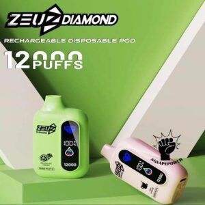 ZEUZ DIAMOND 12000 DISPOSABLE - SG VAPE POWER SINGAPORE SHOP The Zeuz Diamond 12000 Disposable Vape Ready stock in our sg singapore store online shop for same day delivery! New production from Zeus vape Sg. Get it now with us and same day delivery! This Vape Disposable comes with 20+ Plus flavours. The top 5 best seller flavour are Tie Guan Yin,Double Mint, Sirap Bandung, Sour Bubblegum and Honeydew Melon. Zeuz 12k Puffs remain cooling level better than with as Zeuz bar 9100 / Zeuz Pen 6000 . Specifications: Nicotine : 3% 30mg Capacity 14ml Approx. 12000 Puffs Rechargeable 550mAh Battery Type C Port ⚠️ZEUZ DIAMOND 12000 FLAVOUR LINE UP⚠️ Hot Series Gummy Bear Sour Bubblegum Mixed Berry Rootbeer Watermelon Bubblegum Sirap Bandung Solero Ice Cream Grape Apple Power Bull Classic Tobacco Cold Series Grape Bubblegum Watermelon Lemon Tie Guan Yin White Grape Oolong Tea Frozen Peach Coke Strawberry Watermelon Double Mint Amazing Mango Watermelon Ice Honeydew Melon Ice Lychee Sour apple SG VAPE COD SAME DAY DELIVERY , CASH ON DELIVERY ONLY. TAKE BULK ORDER /MORE ORDER PLS CONTACT ME : SGVAPEPOWER VIEW OUR DAILY NEWS INFORMATION VAPE : TELEGRAM CHANNEL