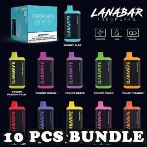 10 X LANA BAR 7000 BUNDLE - SG VAPE POWER SINGAPORE SHOP Sale of bundle package LANA BAR 7000 Puffs Disposable , choose 10Pcs flavour get lowest price at SG VAPE POWER SINGAPORE SHOP! The Lana Bar 7000 Puffs is a Yogurt series , compact and stylish disposable vape kit that offers a convenient and satisfying vaping experience, it is perfect for those who prefer a simple yet stylish look. One of the standout features of the Lanabar 7000 is its flavor options. The device offers a range of flavors to choose from, each with its own unique taste profile. The flavors are well-balanced and do not contain any harsh or irritant ingredients, making for a smooth and enjoyable vaping experience. Whether you prefer sweet, fruity, or menthol flavors, This vape has something for everyone. Specification : Nicotine Strength :3% 30mg Battery Capacity : 850mAh Charing Port : Rechargeable Type-C E-liquied Capacity :10ml Package Include : 10 X Lana Bar 7000 Puffs Free Delivery Charge ⚠️LANA BAR 7000 FLAVOUR LINE UP⚠️ Aloe Yogurt Blueberry Yogurt Grape Yogurt Mango Yogurt Orange Yogurt Passion Fruit Yogurt Peach Mango Yogurt Peach Yogurt Ribena Yogurt Strawberry Yogurt Watermelon Yogurt SG VAPE COD SAME DAY DELIVERY , CASH ON DELIVERY ONLY. TAKE BULK ORDER /MORE ORDER PLS CONTACT ME : SGVAPEPOWER VIEW OUR DAILY NEWS INFORMATION VAPE : TELEGRAM CHANNEL