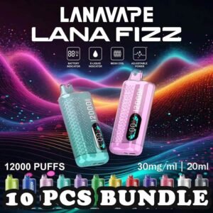 10 X LANA FIZZ 12000 BUNDLE - SG VAPE POWER SINGAPORE SHOP Sale of bundle package LANA FIZZ 12000 Puffs Disposable , choose 10Pcs flavour get lowest price at SG VAPE POWER SINGAPORE SHOP! The Lana Fizz 12000 puffs disposable vape ready stock in our sg singapore store online shop for same day delivery. This new vape is Big & Luxe puffs : Endless Pleasure. Lana Fizz 12k puffs support 3 Presses to control over your vaping journey adjustable power. From 13w to 16w, find your sweet spot and enjoy the perfect hie every time! Armed with a 550mAh and rapid-charging USB-C technology, Just grab and go for your parties! The vape design Quiet Luxury! Crafted with a timeless color palettle and adorned, with diamond patterns, LANA FIZZ features a crystal-clear, Plastic surface that exudes elegance and style. Start your day with a burst of Colombian coffee flavour, Then savor the refreshing layers of our multilayered. Blends to keep you feeling fresh throughout the day with LANA FIZZ 12K PUFFS! Specifications : Puff: 12000 Puffs Nicotine Strength: 30mg / 3% E-Liquid: 20ML Battery Capacity: 550mAh Charging Port: Rechargeable Type-C Package Include : 10 X Lana Fizz 12000 Puffs Free Delivery Charge ⚠️LANA FIZZ 12000 FLAVOUR LINE UP⚠️ Tie Guan Yin Sea Salt Lemon Peach Oolong Tea Sprite Lemon Tea Guava Passion Jasmine Green Tea Chrysanthemum Tea Watermelon Ice Green Grape Ice Cold Lychee Iced Cola Solero Lime SG VAPE COD SAME DAY DELIVERY , CASH ON DELIVERY ONLY. TAKE BULK ORDER /MORE ORDER PLS CONTACT ME : SGVAPEPOWER VIEW OUR DAILY NEWS INFORMATION VAPE : TELEGRAM CHANNEL