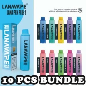 10 X LANA PEN PLUS 9000 BUNDLE - SG VAPE POWER SINGAPORE SHOP Sale of bundle package LANA PEN PLUS 9000 Puffs Disposable , choose 10Pcs flavour get lowest price at SG VAPE POWER SINGAPORE SHOP! The Lana Pen Plus 9000 Puffs disposable vape is cool design and it is rechargeable. It contains nicotine salt e-juice and vapes up to 9k puffs , There are many flavours for you to choose from. The Lana Pen Plus 9k rechargeable port at the bottom of the device guarantees you finish the last drop of the e-juice in the tank every time, it is welcome by many vapers due to the vaping taste and the appearance, the LED Flash will change color when vaping, looks cool too. Specifition : 9000 Puffs E-Liquid Capacity: 15ml Battery Capacity: 650mAh 3% Nicotine Rechargeable: USB Type-C charger LED Flashing Light Package Include : 10 X Lana Pen Plus 9000 Puffs Free Delivery Charge ⚠️LANA PEN PLUS 9000 FLAVOUR LINE UP⚠️ Cantaloupe (Honeydew) Passion Fruit Grape Lychee Strawberry Milk Watermelon Apple Mixed Fruit Blue Raspberry Pomegranate Taro Ice Cream Frozen Bubblegum Frozen Strawberry Kiwi Frozen Lychee Frozen Grape Frozen Sea Salt Lemon Frozen Passion Fruit Frozen Super Mint Frozen Strawberry Watermelon Frozen Watermelon Frozen Tie Guan Yin Pomelo Blackcurrant Mint Mango Peach Kiwi Passion Guava Mint Frozen Coconut Juice (New) Frozen Grapefruit Jasmine (New) Chocolate Mint (New) Mango Dragon Fruit Avocado Milkshake (New) SG VAPE COD SAME DAY DELIVERY , CASH ON DELIVERY ONLY. TAKE BULK ORDER /MORE ORDER PLS CONTACT ME : SGVAPEPOWER VIEW OUR DAILY NEWS INFORMATION VAPE : TELEGRAM CHANNEL