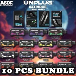 10PCS VAPETAPE UNPLUG 12000 CARTRIDGE POD BUNDLE - SG VAPE POWER SINGAPORE SHOP Sale of bundle package VAPETAPE UNPLUG 12000 Puffs Cartridge Pod Disposable , choose 10 X flavour get lowest price at SG VAPE POWER SINGAPORE SHOP! The VAPETAPE UNPLUG 12000 DISPOSABLE is Baterry & Prefilled pod design , Starter kit & Cartridge in our Vape Singapore Shop Ready stock , Get it now with us and same day delivery ! The Vapetape Unplug 12K by ASDF , provides an excellent vaping experience with a 12,000 puffs capacity. For ease of use and diversity, this disposable system combines with a 5% nicotine context and type C charghing port. Its creative design prioritises portability and ease of use while offering a fulfilling vaping experience. Users looking for a longer lasting choice without the inconvenience of refills or recharges may enjoy a customisable and controlled vaping experience with this device’s features including adjustable airflow and a battery indicator. CARTRIDGE Package Include : X1 Prefilled Pod 12k Puffs Specification: Puffs : 12000 puffs Volume : 21ML Flavour Charging : Rechargeable with Type C Coil : Mesh Coil Fully Charged Time : 25mins Nicotine Strength : 5% Package Include : 10Pcs X Vapetape Unplug 12000 Puffs - Cartridge Pod Free Delivery Charge ⚠️VAPETAPE UNPLUG 12000 STARTER KIT & CARTRIDGE POD FLAVOUR LINE UP⚠️ Apple Lychee Berries Yogurt Blackcurrant Berries Blackcurrant Bubblegum Blackcurrant Yogurt Butter Popcorn Carrot Milk Choco Mint Candy Double Grape Grape Aloe Grape Pear Guava Melon Hazelnut Coffee Honeydew Bubblegum Honeydew Slurpee Kiwi Mango Watermelon Mango Pineapple Mango Slurpee Orange Mango Guava Peach Strawberry Pineapple Apple Rybena Lychee Solero Tropical Strawberry Grapple Watermelon Bubblegum SG VAPE COD SAME DAY DELIVERY , CASH ON DELIVERY ONLY. TAKE BULK ORDER /MORE ORDER PLS CONTACT ME : SGVAPEPOWER VIEW OUR DAILY NEWS INFORMATION VAPE : TELEGRAM CHANNEL