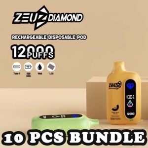 10 X ZEUZ DIAMOND 12000 BUNDLE - SG VAPE POWER SINGAPORE SHOP Sale of bundle package ZEUZ DIAMOND 12000 Puffs Disposable , choose 10Pcs flavour get lowest price at SG VAPE POWER SINGAPORE SHOP! The Zeuz Diamond 12000 Disposable Vape Ready stock in our sg singapore store online shop for same day delivery! New production from Zeus vape Sg. Get it now with us and same day delivery! This Vape Disposable comes with 20+ Plus flavours. The top 5 best seller flavour are Tie Guan Yin,Double Mint, Sirap Bandung, Sour Bubblegum and Honeydew Melon. Zeuz 12k Puffs remain cooling level better than with as Zeuz bar 9100 / Zeuz Pen 6000 . Specifications: Nicotine : 3% 30mg Capacity 14ml Approx. 12000 Puffs Rechargeable 550mAh Battery Type C Port Package Include : 10 X Zeuz Diamond 12000 Puffs Free Delivery Charge ⚠️ZEUZ DIAMOND 12000 FLAVOUR LINE UP⚠️ Hot Series Gummy Bear Sour Bubblegum Mixed Berry Rootbeer Watermelon Bubblegum Sirap Bandung Solero Ice Cream Grape Apple Power Bull Classic Tobacco Cold Series Grape Bubblegum Watermelon Lemon Tie Guan Yin White Grape Oolong Tea Frozen Peach Coke Strawberry Watermelon Double Mint Amazing Mango Watermelon Ice Honeydew Melon Ice Lychee Sour apple SG VAPE COD SAME DAY DELIVERY , CASH ON DELIVERY ONLY. TAKE BULK ORDER /MORE ORDER PLS CONTACT ME : SGVAPEPOWER VIEW OUR DAILY NEWS INFORMATION VAPE : TELEGRAM CHANNEL