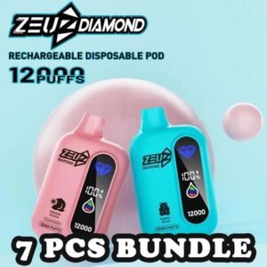 7 X ZEUZ DIAMOND 12000 BUNDLE - SG VAPE POWER SINGAPORE SHOP Sale of bundle package ZEUZ DIAMOND 12000 Puffs Disposable , choose 7Pcs flavour get lowest price at SG VAPE POWER SINGAPORE SHOP! The Zeuz Diamond 12000 Disposable Vape Ready stock in our sg singapore store online shop for same day delivery! New production from Zeus vape Sg. Get it now with us and same day delivery! This Vape Disposable comes with 20+ Plus flavours. The top 5 best seller flavour are Tie Guan Yin,Double Mint, Sirap Bandung, Sour Bubblegum and Honeydew Melon. Zeuz 12k Puffs remain cooling level better than with as Zeuz bar 9100 / Zeuz Pen 6000 . Specifications: Nicotine : 3% 30mg Capacity 14ml Approx. 12000 Puffs Rechargeable 550mAh Battery Type C Port Package Include : 7 X Zeuz Diamond 12000 Puffs Free Delivery Charge ⚠️ZEUZ DIAMOND 12000 FLAVOUR LINE UP⚠️ Hot Series Gummy Bear Sour Bubblegum Mixed Berry Rootbeer Watermelon Bubblegum Sirap Bandung Solero Ice Cream Grape Apple Power Bull Classic Tobacco Cold Series Grape Bubblegum Watermelon Lemon Tie Guan Yin White Grape Oolong Tea Frozen Peach Coke Strawberry Watermelon Double Mint Amazing Mango Watermelon Ice Honeydew Melon Ice Lychee Sour apple SG VAPE COD SAME DAY DELIVERY , CASH ON DELIVERY ONLY. TAKE BULK ORDER /MORE ORDER PLS CONTACT ME : SGVAPEPOWER VIEW OUR DAILY NEWS INFORMATION VAPE : TELEGRAM CHANNEL