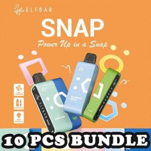 10 X ELFBAR SNAP 14000 BUNDLE - SG VAPE POWER SINGAPORE SHOP Sale of bundle package ELFBAR SNAP 14000 Puffs Disposable , choose 10Pcs flavour get lowest price at SG VAPE POWER SINGAPORE SHOP! Introducing the ElfBar Snap Kit 14000 ( 14k Puffs ) Starter Kit & Cartridge Prefilled Pod Disposable , a revolutionary disposable vaping device designed to deliver an unparalleled vaping experience. With an impressive array of flavors and a massive puff count, this kit is perfect for those seeking convenience, variety, and long-lasting performance. Discover the convenience and flavor of the Elf Bar Snap Kit 14000 Puffs. Whether you're a seasoned vaper or new to vaping, this kit offers a hassle-free and flavorful solution. With its impressive puff count, diverse flavor options, and user-friendly design, the ElfBar Snap Kit is the ultimate choice for anyone looking to enjoy a premium vaping experience. Specification : Puffs: Up to 14000 Nicotine: 5% Battery Capacity: 200 mAh Charging Battery Capacity: 820 mAh Charging Port: Type-C Package Include : 10 X Elfbar Snap 14000 Puffs Free Delivery Charge ⚠️ELFBAR SNAP 12000 FLAVOUR LINE UP⚠️ Blueberry Grape Lychee King Mango King Mango Melon Sour Bubblegum Sour Kiwi SG VAPE COD SAME DAY DELIVERY , CASH ON DELIVERY ONLY. TAKE BULK ORDER /MORE ORDER PLS CONTACT ME : SGVAPEPOWER VIEW OUR DAILY NEWS INFORMATION VAPE : TELEGRAM CHANNEL