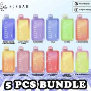 5 X ELFBAR RAYA D1 13000 BUNDLE - SG VAPE POWER SINGAPORE SHOP Sale of bundle package ELFBAR RAYA D1 13000 Puffs Disposable , choose 5Pcs flavour get lowest price at SG VAPE POWER SINGAPORE SHOP! Introduce the ELFBAR RAYA D1 13000 ,  a premium disposable pod equipped with mesh coil technology, boasting an impressive 13K Puffs. Crafted by ELFBAR's expert team, the mesh coil ensures a seamless and intense flavor experience with every puff. Moreover, it featuring a screen display that will provide you with information about battery power and the remaining liquid level in your RAYA D1! Specification : Approx. 13000 Puffs Capacity 18ml Rechargeable Battery 650mAh Anti Dry-Burn Protection E-liquid & Power Display Screen Charging Port: Type-C Package Include : 5 X Elfbar Raya D1 13000 Puffs Free Delivery Charge ⚠️ELF BAR RAYA D1 13000 FLAVOUR LINE UP⚠️ Apple Orange Bubblegum Kiwi Guava Grape Mango Lychee Bubblegum Mango Strawberry Ice Cream Peach Lychee Blackcurrant Ribena Lychee Solero Strawberry Guava Lychee Juicy Peach Cola Masam Bubblegum Mix Berries Sour Bubblegum Mango King Strawberry Melon Funta Grape Kopi O Kaw Grape Slurpee Strawberry Cake Mango Guava SG VAPE COD SAME DAY DELIVERY , CASH ON DELIVERY ONLY. TAKE BULK ORDER /MORE ORDER PLS CONTACT ME : SGVAPEPOWER VIEW OUR DAILY NEWS INFORMATION VAPE : TELEGRAM CHANNEL