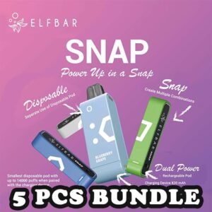 5 X ELFBAR SNAP 14000 BUNDLE | SG VAPE POWER