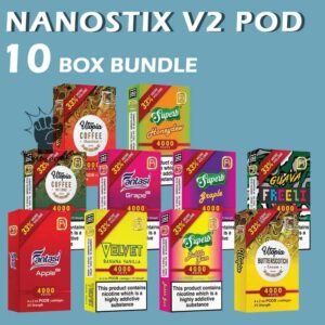 10 BOX NANOSTIX NEO V2 POD BUNDLE - SG VAPE POWER SINGAPORE SHOP Sale of bundle package NANOSTIX NEO V2 POD , choose 10 flavour get lowest price and free delivery at SG VAPE POWER SINGAPORE SHOP! The NANOSTIX NEO V2 Pod Ready Stock in Vape Singapore store online shop. NanoPOD V2 is original pod flavour for NanoSTIX Neo V2 device now with 2ml of liquids which is 33% bigger. Available in packs of 4 cartridges of 1 box. Our 2ml NanoPOD Neo come in a wide range of flavors. Don’t be deceived by their compact size; these flavorful little pods contain the equivalent of 45 cigarettes worth of nicotine each, and thanks to our innovative NanoNIC technology using naturally occurring nicotine salts rather than traditional freebase nicotine, delivery is much more efficient. NanoPOD Neo flavors consist of 23 flavors with bigger capacity and bigger satisfaction. Specifications: Capacity 2ml Regular: Nicotine 5% Light: Nicotine 3% Per Box Included : 1 Pack of 4 Pods Package Include : 10 Box NANOSTIX NEO V2 POD - (40 Pods) Free Delivery Charge ⚠️NANOSTIX V2 POD FLAVOUR LINE UP⚠️ Apple Banana Vanilla Bubblegum Butterscotch Cream Coffee Grape Ice Grapple Guava Hazelnut Coffee Honeydew Jackfruit Kiwi Rockmelon Lemonade Ice Lychee Mango Ice Mix Creamy Pod Mix Fruity Pod Orange Ice Popcorn Caramel Strawberry Apple Strawberry Vanilla Tobacco Classic Tobacco Menthol Velvet Butter Cake SG VAPE COD SAME DAY DELIVERY , CASH ON DELIVERY ONLY. TAKE BULK ORDER /MORE ORDER PLS CONTACT ME : SGVAPEPOWER VIEW OUR DAILY NEWS INFORMATION VAPE : TELEGRAM CHANNEL