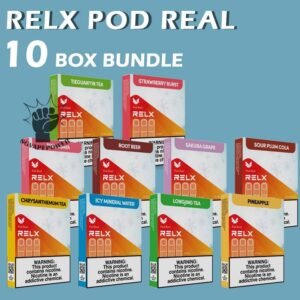 10 BOX RELX POD REAL BUNDLE - SG VAPE POWER SINGAPORE SHOP Sale of bundle package RELX POD REAL , choose 10 flavour get lowest price and free delivery at SG VAPE POWER SINGAPORE SHOP! The RELX Pod Real comes in a package of 3 pods, offering a more cost-effective option at less than RM10.7 per pod. Ready Stock at our singapore vape delivery sg , order with us get it same day received ! Powered by VCOT technology, the RELX Pod Real delivers superior cooling and richness with a 25% increase. Each pod offers up to 1000 puffs, cumulatively offering up to 3,000 puffs in the 3-pod pack, to ensure a lasting good taste experience. Featuring a visible tank to prevent burnt taste, it also provides exclusive flavors like Chrysanthemum Tea and Sour Plum Cola. Specification: Capacity: 2ML per pods Package: 3 pods Nicotine Strength: 3% / 5% Approximately Puffs: 100 per pods Package Include : 10 Box RELX POD REAL Free Delivery Charge ⚠️RELX POD REAL FLAVOUR LINE UP⚠️ Chrysanthemum Tea Grape TieGuanYin Icy Mineral Water Longjing Tea Matcha Frappe Orange Americano Pineapple Pink Guava Root Beer Sakura Grape Salty Caramel Coffee Sea Salt Lemon Sea Salt Mango Sour Haw Flakes Sour Plum Cola Strawberry Burst Tie Guan Yin SG VAPE COD SAME DAY DELIVERY , CASH ON DELIVERY ONLY. TAKE BULK ORDER /MORE ORDER PLS CONTACT ME : SGVAPEPOWER VIEW OUR DAILY NEWS INFORMATION VAPE : TELEGRAM CHANNEL