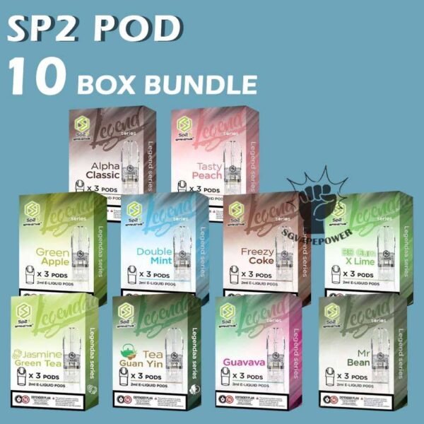 10 BOX SP2 POD BUNDLE - SG VAPE POWER SINGAPORE SHOP Sale of bundle package SP2 POD , choose 10 flavour get lowest price and free delivery at SG VAPE POWER SINGAPORE SHOP! SP2 Pod Legend Flavour also known as SPRINGTIME. Pod Flavour starter kit comes with rechargeable device with usb Type C cable. The magnet on both battery and pod cartridge for easy plug and play. SP2 Brand from Pod & Device categories , Our Sg Vape Center was founded by former smokers. SP2 Pod Legend Flavour also known as SPRINGTIME. Pod Flavour starter kit comes with rechargeable device with usb Type C cable. The magnet on both battery and pod cartridge for easy plug and play. Specifications : Nicotine 3% Capacity 2ml per pod Package Include : 10 Box SP2 POD Free Delivery Charge ⚠️SP2 POD COMPATIBLE DEVIE WITH⚠️ DARK RIDER 3S DEVICE (DD3S) DD CUBE INSTAR DEVICE RELX CLASSIC DEVICE SP2 BLTIZ DEVICE SP2 LEGENDAA DEVICE SP2 LEGEND S DEVICE ZEUZ DEVICE ⚠️SP2 POD FLVAOUR LINE UP⚠️ Alpha Tobacco Energy Drink (100Plus) Baby Taro Bubblegum x Lime Cola Double Mint Green Bean Guava Gummy Honeydew Nes Coffee Jasmine Green Tea Lemonade Long Jing Tea Pure Lychee Lite Mango Vita Orange Secret Passion Summer Pineapple Rootbeer Rose Tea Ruby Strawberry Tasty Peach Tie Guan Yin Tropical Pear Tropical SG (Fruit Punch) Watermelon White Grape Grapefruit Jasmine Tea Green Apple Rich Yakultory Sparkling Lemon Icy Herbal Tea Golden Chrysanthemum Lime Fizzy Zes Tea Himalaya Tie Guan Yin Himalaya Mineral Himalaya Jasmine SG VAPE COD SAME DAY DELIVERY , CASH ON DELIVERY ONLY. TAKE BULK ORDER /MORE ORDER PLS CONTACT ME : SGVAPEPOWER VIEW OUR DAILY NEWS INFORMATION VAPE : TELEGRAM CHANNEL